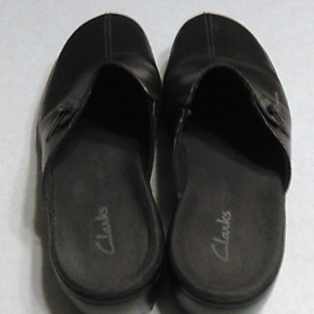 Brown Clark mules shoes - Picture 4 of 4